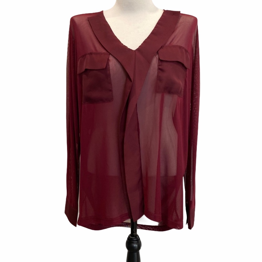 Arden B Sheet Blouse Size Medium